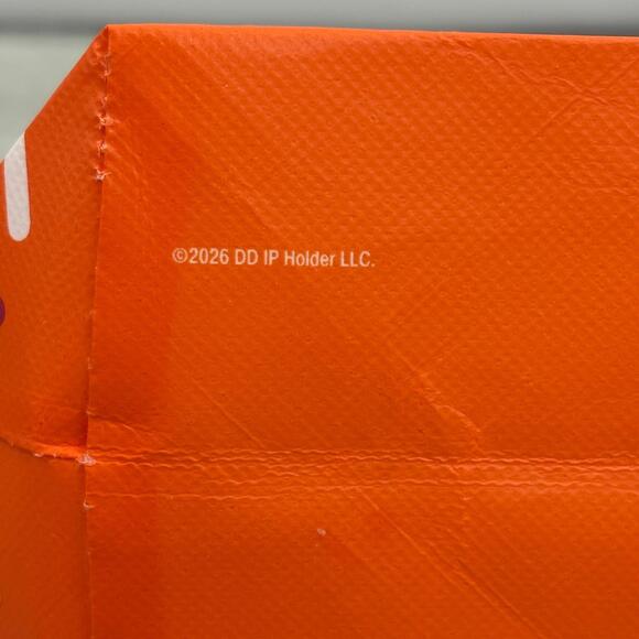 Dunkin Donuts Orange Donuts Mini Tote Bag - My Goal is More Donuts - Picture 12 of 16